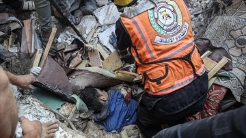 İsrail'in Gazze'ye yönelik saldırılarında ölen Filistinlilerin sayısı 2 bin 750'ye yü