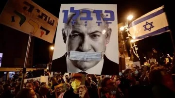 İsrailliler Gazze'nin yanında durup Netanyahu'yu istifaya çağırdı 