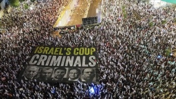 İsrailliler, hükümetin yargı düzenlemesine karşı protestoların 32. haftasında yine sokaklara indi