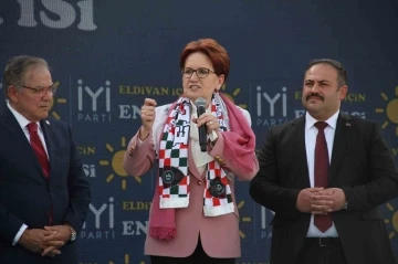 İYİ Parti Genel Başkanı Meral Akşener, Çankırı’da ziyaretlerde bulundu
