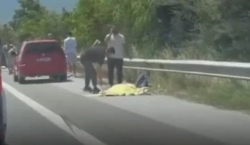 İzmir’de kaza yapan motosiklet sürücüsü hayatını kaybetti
