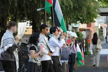 Japonya’da kamu yayıncısı NHK televizyonuna &quot;İsrail&quot; protestosu