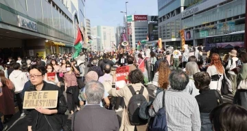 Japonya’da &quot;Gazze’ye destek&quot; gösterisi