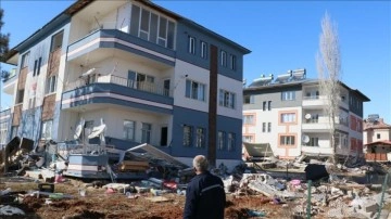 Kahramanmaraş'ın Afşin ilçesinde hasar tespit çalışmaları tamamlandı