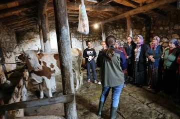 Kars’ta kadın çiftçilere eğitim verildi
