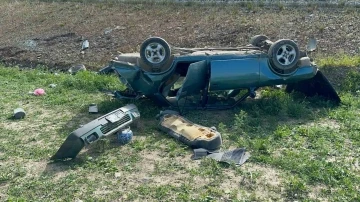 Kaza yapan otomobilin plakasının sahte olduğu ortaya çıktı
