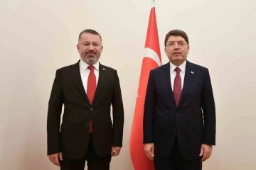 KBÜ Rektörü Kırışık, Adalet Bakanı Tunç ile görüştü
