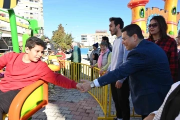 Kepez Belediyesi özel çocukları Lunapark’ta ağırladı
