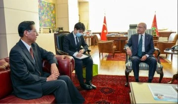 Kılıçdaroğlu, Çin Büyükelçisi Shaobin ile görüştü