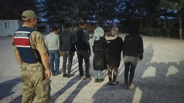 Kilis’te 6 düzensiz göçmen yakalandı
