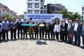 Kırım Türkleri kültür ve eğitim merkezinin temeli atıldı
