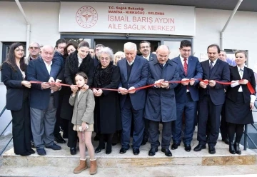 Manisa Kırkağaç’da aile sağlık merkezi açıldı