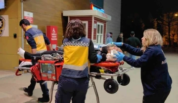 Bursa'da kontrolden çıkan motosiklet 50 metre sürüklendi, sürücü ağır yaralandı