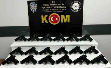 Konya’da kaçakçılık operasyonu: 14 gözaltı
