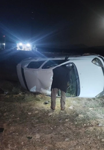 Konya’da otomobil takla attı: 1 yaralı
