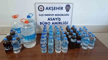 Konya’da sahte içki operasyonu: 3 gözaltı
