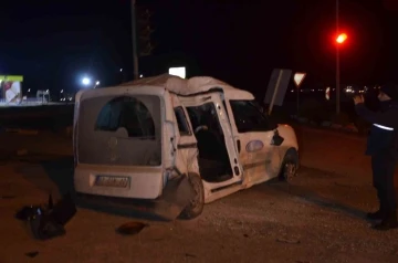 Konya’da tır ile hafif ticari araç çarpıştı: 1 yaralı
