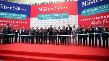 Konya'da "Nobel MASTER SHOES Ayakkabı ve Çanta Moda Fuarı" açıldı