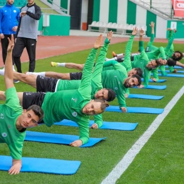Konyaspor, Giresunspor maçı hazırlıklarını sürdürdü