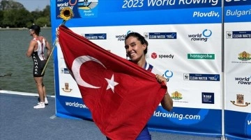 Kürek sporunun altın kızı Elis Özbay