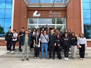 Kütahya Ahmet Yakupoğlu Güzel Sanatlar Lisesi öğrencileri “Bahar Nefesi Çalıştayı”nda
