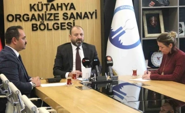 Kütahya OSB Yönetim Kurulu Başkanı Başkan Tolga Eskioğlu, 2023 yılı faaliyetlerini anlattı
