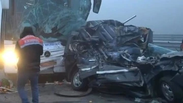 Kuzey Marmara Otoyolu'nda korkunç kaza: 10 ölü, 57 yaralı