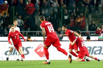 Letonya'yı 4-0 yenen A Milli Futbol Takımı Avrupa Şampiyonası'nda