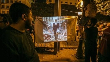 Macron’un İsrail ziyareti Fransa'nın Tunus Büyükelçiliği önünde protesto edildi