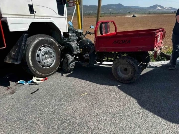 ATV ile kamyon çarpıştı: 1ölü