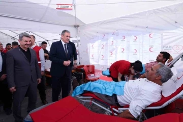 Mardin’de düzenlenen geleneksel kan bağışı kampanyasında rekor kırıldı
