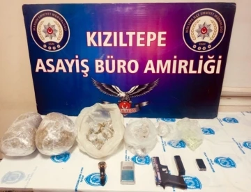 Mardin’de uyuşturucu ve tabanca ele geçirildi: 1 tutuklama
