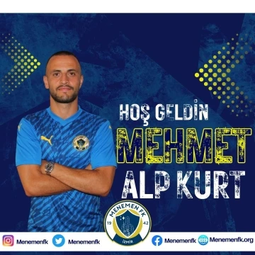 Menemen FK, Mehmet Alp Kurt’u açıkladı
