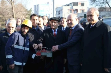Bursa Merinos Polis Merkezi Amirliği'nin yeni bina temeli atıldı
