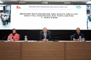 Mersin Büyükşehir Belediyesi Meclis Toplantısı yapıldı
