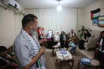 Mersin’deki Filistinlilerin gözü kulağı Gazze’de
