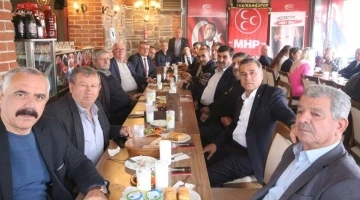 MHP ilçe başkanlığının ’Köyüm Benim’ temalı buluşmaları devam ediyor
