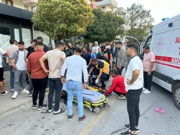 Milas’taki kazada 8 yaşındaki çocuk yaralandı