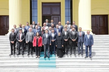Milletvekili Ahmet Erbaş, ilçe ve belde belediye başkanları Kütahya’da
