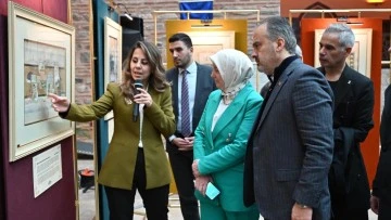 ‘Minyatürlerle Bursa’ sergisi Muradiye'de ziyarete açıldı 