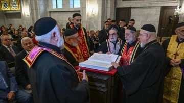 Mor Efrem Süryani Kadim Ortodoks Kilisesi'nde ilk ayin yapıldı