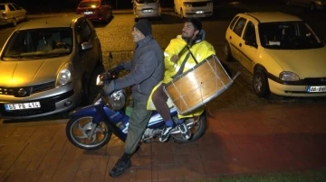 Motosikletli Ramazan davulcuları
