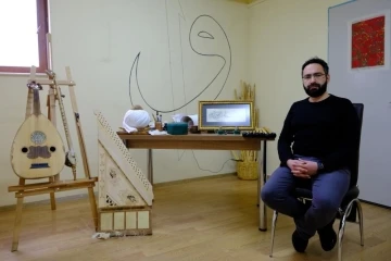 Müftülükte kurulan mini atölyede Türk İslam sanatları yaşatılıyor
