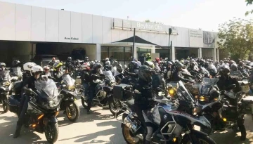 Muğla’da Cumhuriyet’in 100’üncü yılı, 100 motorcuyla kutlandı
