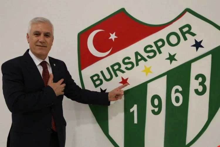 Mustafa Bozbey Mazbatayı Alırken Bursaspor'a desteğe çağırdı