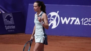  Milli tenisçi Zeynep Sönmez, Fransa'da final turuna yükseldi 