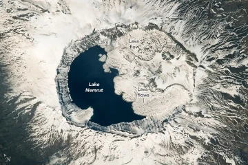 Nemrut Krater Gölü NASA astronotlarının gözdesi oldu
