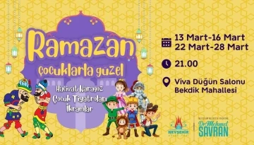 Nevşehir Belediyesi’nin Ramazan etkinlikleri bugün başlıyor
