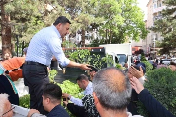 Nevşehir’de 50 bin fide dağıtıldı
