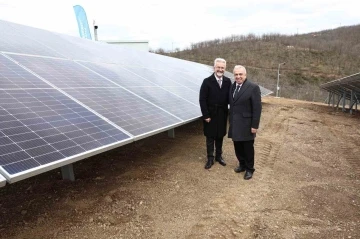 Bursa Nilüfer Belediyesi güneş enerji santralini hizmete açtı